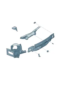 Cross panel — VW GTI factory diagram
