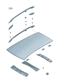 Roof — VW GTI factory diagram