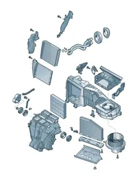Fan — VW GTI factory diagram