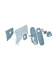 Cellphone mounting holder — VW GTI factory diagram