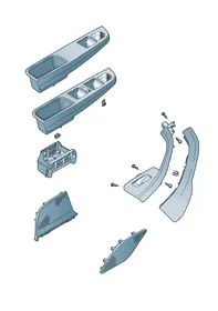 Grab handle — VW GTI factory diagram