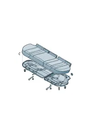 Seat — VW GTI factory diagram