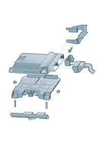 Engine control unit — VW GTI factory diagram