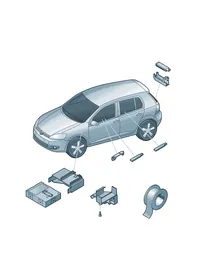 Control unit — VW GTI factory diagram