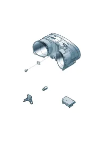 Combi-instrument — VW GTI factory diagram