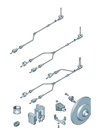 Control unit — VW GTI factory diagram