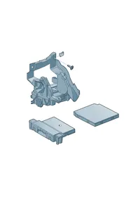 Control unit — VW GTI factory diagram