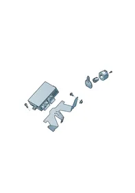 Electrical parts — VW GTI factory diagram