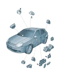 Switch — VW GTI factory diagram