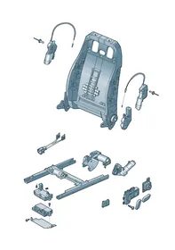 Electric parts — VW GTI factory diagram