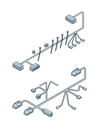 Harness — VW GTI factory diagram