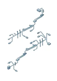 Cable set — VW GTI factory diagram