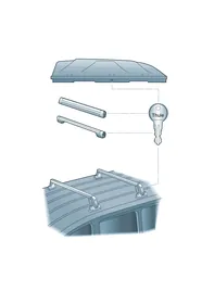 Roof box — VW GTI factory diagram