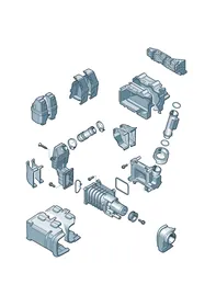 Compressor — VW GTI factory diagram