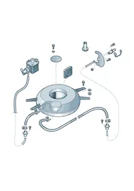 Gas supply system — VW GTI factory diagram