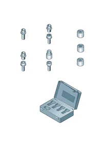 Wheel bolt — VW GTI factory diagram