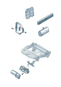 Bracket — VW GTI factory diagram