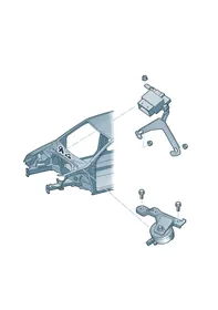 Actuator — VW GTI factory diagram