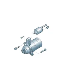 Starter versions — VW GTI factory diagram