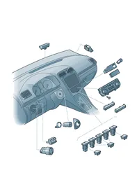 Switch — VW GTI factory diagram