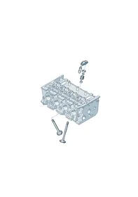 Inlet/outlet valve — VW GTI factory diagram