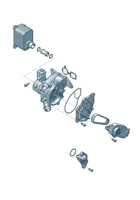 Toothed belt — VW GTI factory diagram