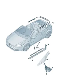 Trim — VW GTI factory diagram