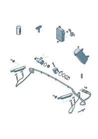 Hydraulic system — VW GTI factory diagram