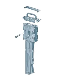Roll-over protection system — VW GTI factory diagram