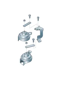 Twin fanfare — VW GTI factory diagram