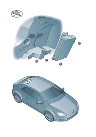 Control unit — VW GTI factory diagram