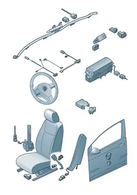 Wiring set — VW GTI factory diagram