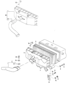 Cleaner cover — VW GTI factory diagram