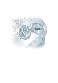 Charge status sign — VW GTI factory diagram