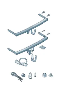 Genuine accessories — VW GTI factory diagram