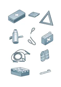 Genuine accessories — VW GTI factory diagram