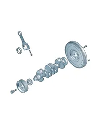 Crankshaft — VW GTI factory diagram