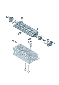 Camshaft module — VW GTI factory diagram