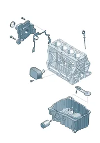 Oil pump — VW GTI factory diagram