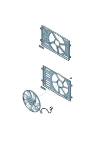 Fan ring — VW GTI factory diagram