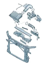 Air filter — VW GTI factory diagram