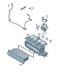 Intake system — VW GTI factory diagram