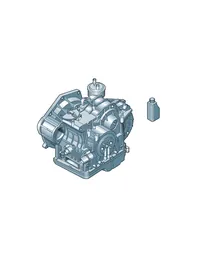 6-speed automatic gearbox — VW GTI factory diagram