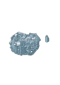 7-speed dual clutch gearbox — VW GTI factory diagram