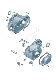 Gear housing — VW GTI factory diagram
