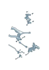 Track rod — VW GTI factory diagram