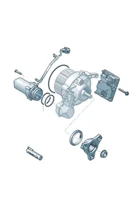 Control unit — VW GTI factory diagram