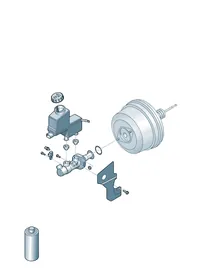 Brake fluids — VW GTI factory diagram