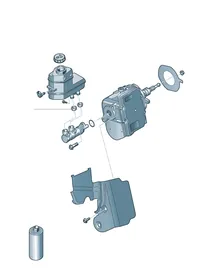 Brake fluids — VW GTI factory diagram