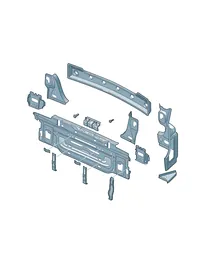 Cross panel — VW GTI factory diagram
